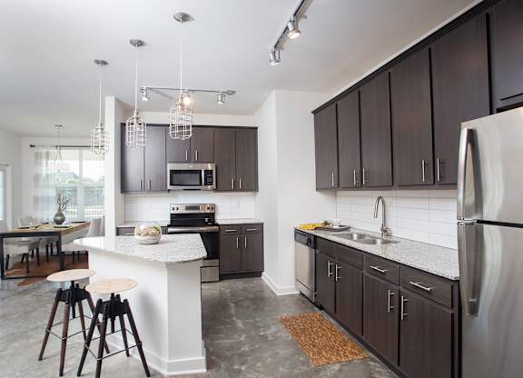 Kitchen area at Robley Place, Louisiana