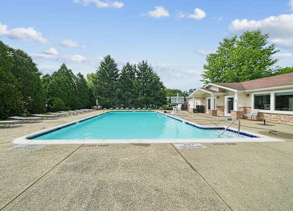 Outdoor Swimming Pool at Quail Ridge Apartments in Plainsboro, NJ