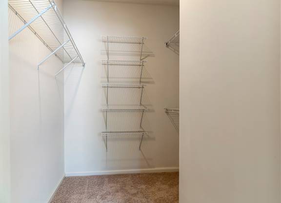 Closet at Skyland Exchange Apartments, Asheville, NC, 28803