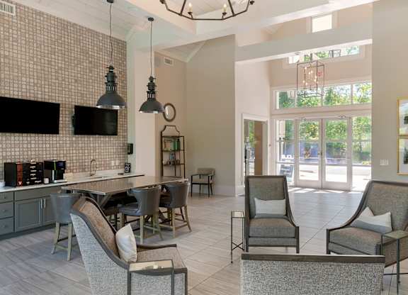 Clubhouse at Skyland Exchange Apartments, Asheville, 28803