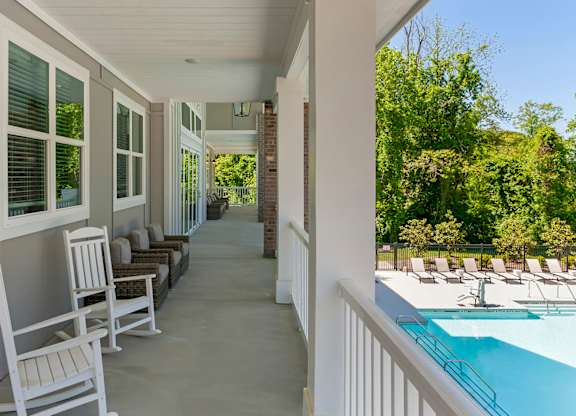 pool/deck at Skyland Exchange Apartments, North Carolina