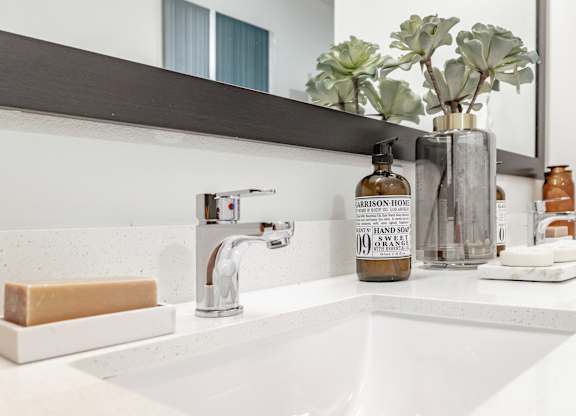 Sink at Stone Loch Apartments, Tomball