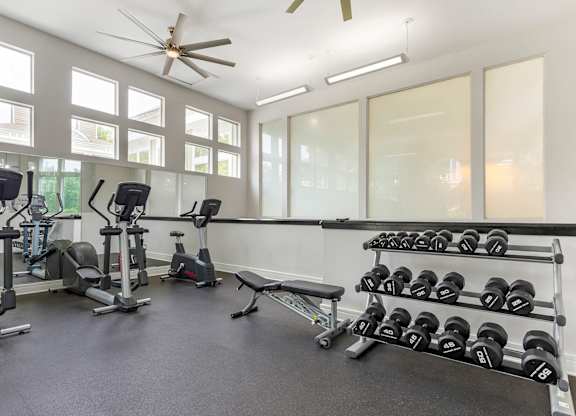 Fitness Center at The Apartments at Tamar Meadow, Columbia, 21045