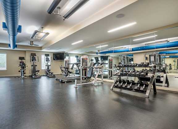Fitness Center at The Heights Apartments, Alabama