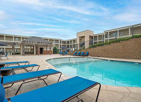 Pool at The Heights Apartments, Montgomery, Alabama