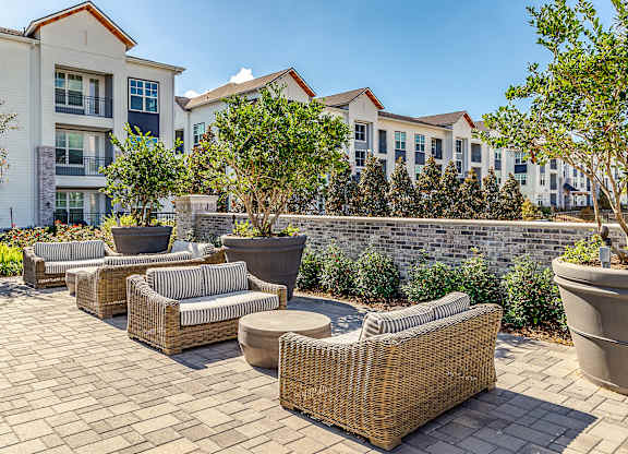 Lounge at The Rosemary Apartments, Humble, TX