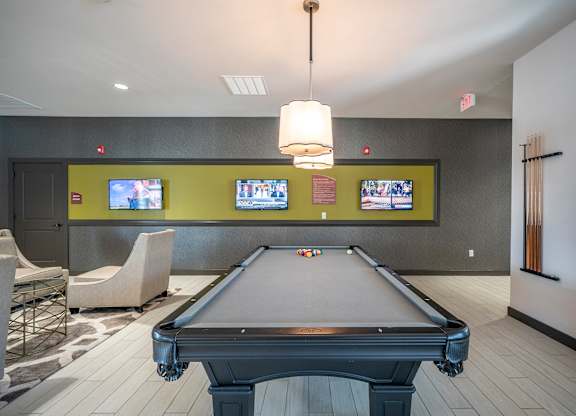 Game room at Waterstone at Hamburg Apartments, Lexington