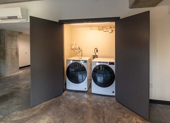 Laundry Room at The 503 Apartments, Dayton, OH
