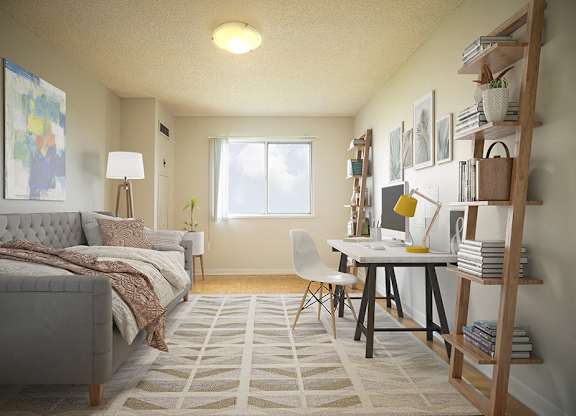 Secondary Bedroom with Potential for Home Office