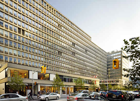 The Colonnade, at the heart of Yorkville's most stylish block