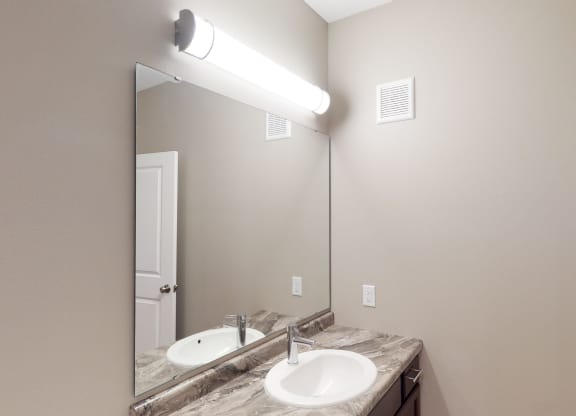 Vanity Lights at The Haven on Veterans, Fargo, ND