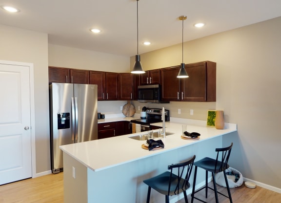 Island Kitchen at The Haven on Veterans, Fargo