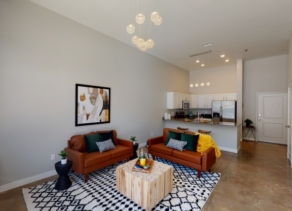 living room at Northern Lights a Lifestyle-Driven Community, West Fargo, ND, 58078