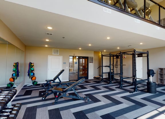 Modern Fitness Center at The Haven on Veterans, North Dakota, 58104