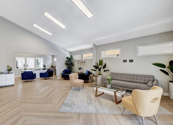 Large leasing office at Summer Meadows, Nevada