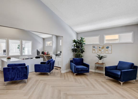 specious leasing office at Summer Meadows, Las Vegas, Nevada