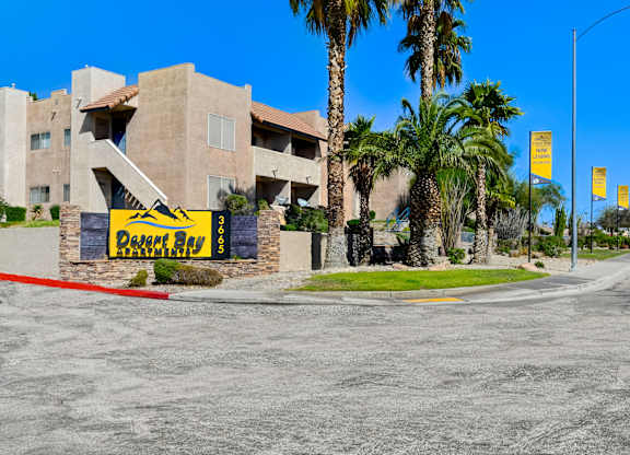 street entrance at Desert Bay Apartments, Laughlin, Nevada, 89029
