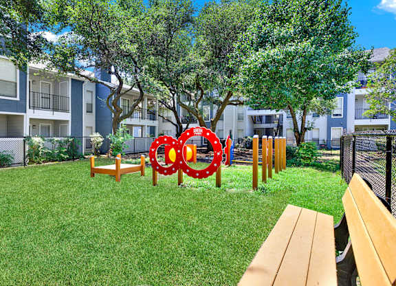 Open Playground at Seacrest Apartments, Garland, TX