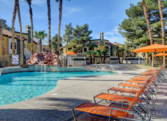 Swimming Pool at Desert Vistas Apartments, Las Vegas, Nevada, 89142