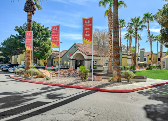 the building at Desert Vistas Apartments, Las Vegas, Nevada, 89142