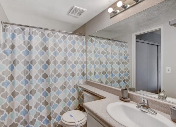bathroom at Desert Vistas Apartments, Las Vegas, Nevada, 89142