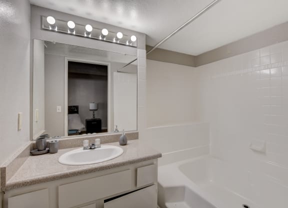 bathroom at Desert Vistas Apartments, Las Vegas, Nevada, 89142