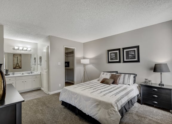King Size Bedroom at Citrus Apartments, Las Vegas,89101