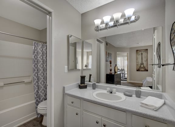 Luxurious Bathrooms at Citrus Apartments, Las Vegas, Nevada, 89101