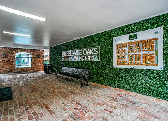 Apartment Entrance Lobby at Bellaire Oaks Apartments, Houston, TX, 77096