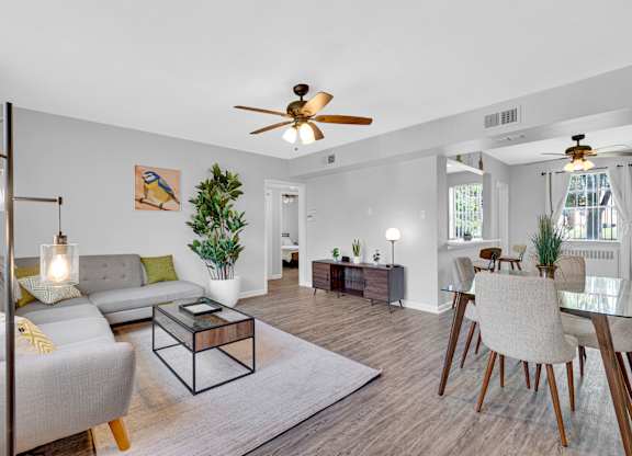 Specious Living Room at Hampton Gardens, Saint Louis, MO, 63139