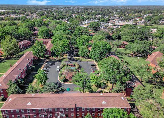 City top view at Hampton Gardens, Saint Louis, 63139