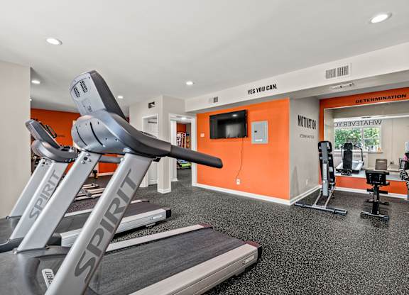The gym at Hampton Gardens, Missouri, 63139