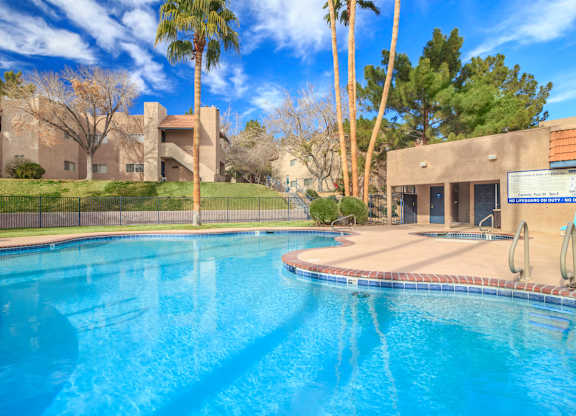 pool at Desert Bay Apartments, Laughlin
