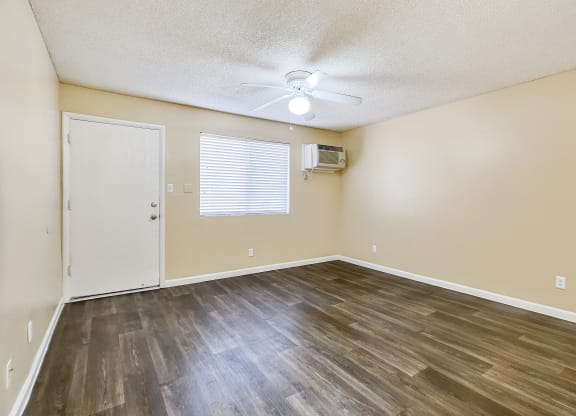 Empty Living Room at Valencia Park, Phoenix, AZ, 85008