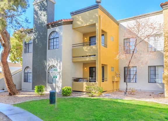 Elegant Exterior View at Desert Vistas Apartments, Las Vegas, Nevada, 89142