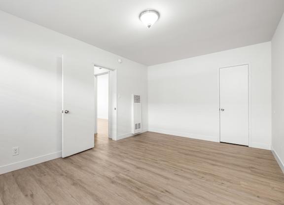 Unfurnished Bedroom at Normandie Grove, Los Angeles California 