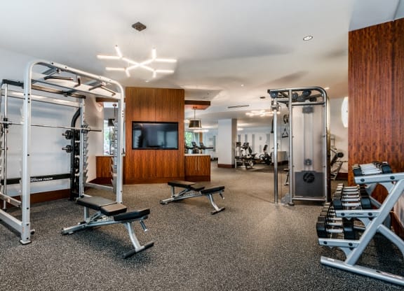 Modern Fitness Center at 220 Twentieth Street, Arlington