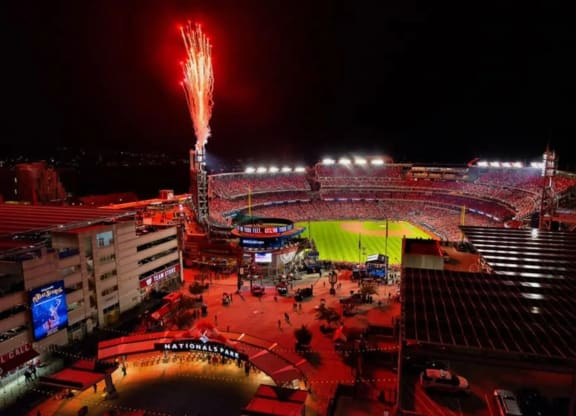 Stadium Lounge Roof Deck View