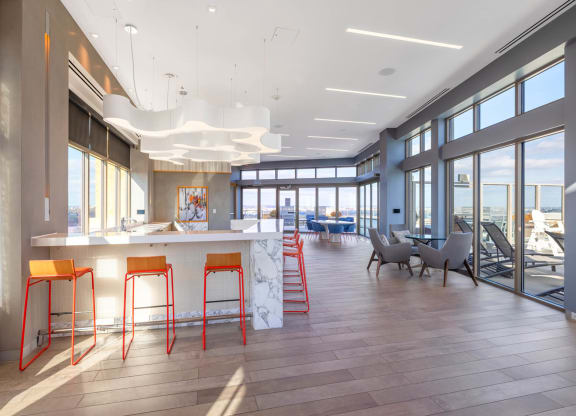 Sky Lounge Kitchen at The Bartlett, Virginia, 22202
