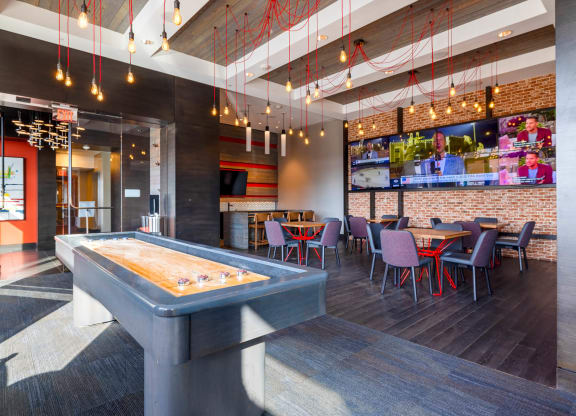 Game Room at The Bartlett, Arlington, Virginia