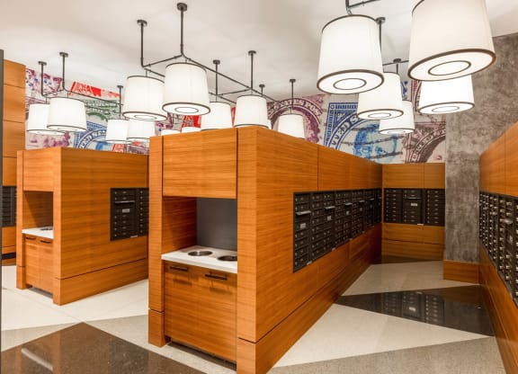 Mail Room at The Bartlett, Virginia