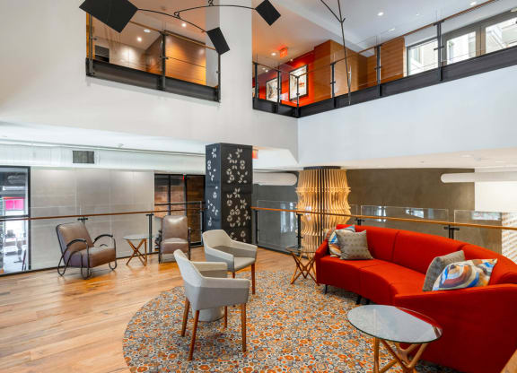 Recreational Room at The Bartlett, Arlington