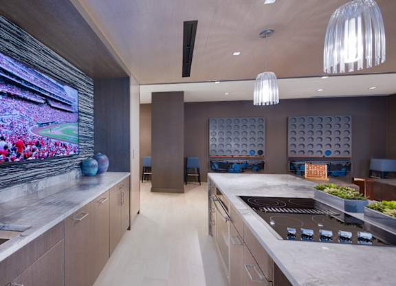 Resident Lounge Kitchen