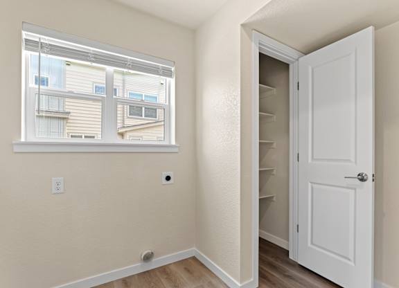 Built-In Shelving In Closet at The Townhomes at Pine Drive, Parker, 80138