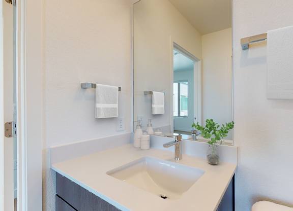 Bathroom with a Sink at Proto Apartments, Denver, 80204