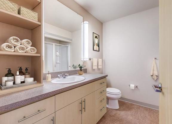 Bathroom at 708 Uptown, Seattle, WA, 98109
