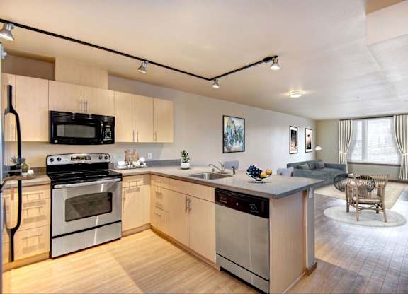 Kitchen at 708 Uptown, Seattle, Washington
