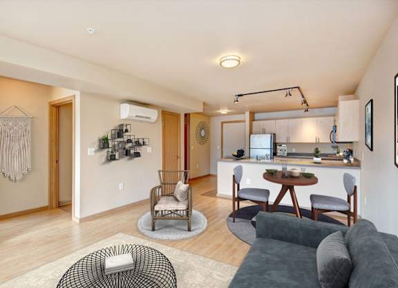 Living Area at 708 Uptown, Seattle,