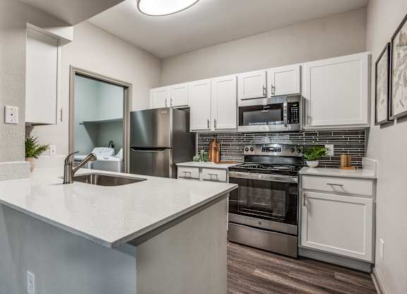 Fully Equipped Kitchen at Canyon Ridge, Austin, TX