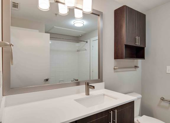 Biltmore at Midtown apartments in Atlanta, GA photo of bathroom